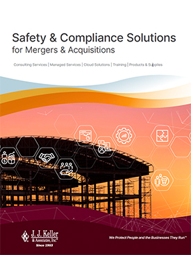 Mergers & Acquisitions Brochure | J.J. Keller DataSense